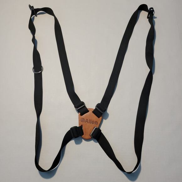Allen Deluxe Universal Binocular Camera Harness Strap 4 way Adjustable Black - Picture 1 of 2